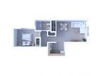 Woodlawn House Apartments - 1 Bedroom Floor Plan A3