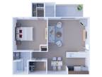 Windsor Estate Apartments - 1 Bedroom Floor Plan A1