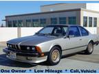 1986 BMW 6 Series 2dr Coupe 5-Spd