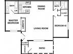 Galleria North Apartments - 2 bedroom, 2 bath split
