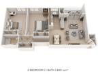 Princeton Estates Apartment Homes - Two Bedroom - 840 sqft