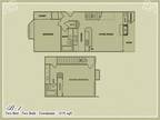 Meadow Green Apartments - Plan B1 - 2 Bedroom 2 Bath