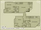 Meadow Green Apartments - Plan B3 - 2 Bedroom 2.5 Bath