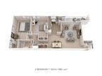Lynbrook at Mark Center Apartment Homes - Two Bedroom - 950 sqft