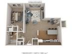 Colonials Apartment Homes - One Bedroom - 580 sqft