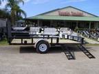 2024 PJ Trailers Utility 83" Single Axle Channel (U8) 14’