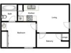 Gentrys Walk Apartments - A - 500 SQ FT 1x1