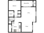 Gentrys Walk Apartments - C - 700 SQ FT 1x1