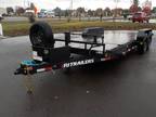 2023 PJ Trailers Tilt T6 7' X 20' 14K 3/4 Tilt