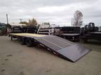 2024 PJ Trailers Flatdeck LY 102" X 30' 25K Hydraulic Dove Tail