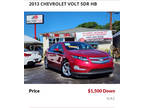 2013 Chevrolet Volt 5dr HB