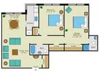 Quebec House South - 2 Bedroom Q