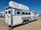 2024 Platinum Coach Outlaw 4 Horse SIDE LOAD 10'8" SW Outlaw & ONAN