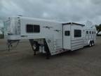 2025 Platinum Coach Outlaw 4 Horse REVERSE Load 14'8" SW Tri-Fold Sofa