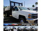 2018 Chevrolet Silverado 3500HD/34Km/Flat Bed Utility Box Reg Cab