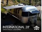 2016 Airstream International Signature 28 28ft