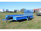 2024 Rice Trailers Single Stealth 82X14 UTILITY TRAILER
