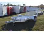 2024 Aluma 7710H-S-TG 77X10 UTILITY TRAILER