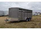 2024 Titan Trailers Primo 3 Horse Slant 6'8"X16X6'6"