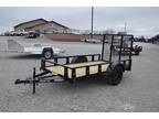 2024 Rice Trailers Single Utility 5X10 UTILITY TRAILER