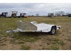 2024 Aluma MC210S-R 2 PLACE 10' MOTORCYCLE TRAILER