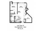 The Bluffs at Nine Mile Creek - One Bedroom E - Den