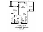 The Bluffs at Nine Mile Creek - Two Bedroom A-B
