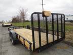 2022 Heartland Trailers MFG. 20' Utility w/ 5200 lb axles