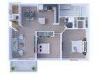 Arbor Lakes - 1 Bedroom Floor Plan A3