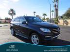 2013 Mercedes-Benz M-Class RWD 4dr ML 350