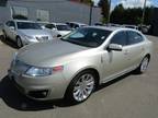 2011 Lincoln MKS 4dr Sdn 3.5L AWD w/EcoBoost *GOLD* 99K LOOKS NEW !!