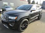 2014 Jeep Grand Cherokee 4X4 Overland *BLACK* 100K 3.0 DIESEL NEW 22s !!!