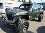 2011 Jeep Wrangler Unlimited 4X4 4dr Sahara 2 OWNER *BLACK* 2 OWNER LIFTED