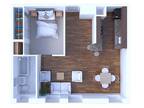 The Versailles Apartments - 1 Bedroom Floor Plan A7