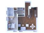 The Versailles Apartments - 1 Bedroom Floor Plan A8