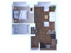 The Flamingo Apartments - 1 Bedroom Floor Plan A1