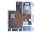The Flamingo Apartments - 1 Bedroom Floor Plan A4