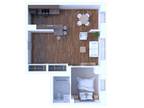 The Flamingo Apartments - 1 Bedroom Floor Plan A6