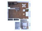 The Flamingo Apartments - 1 Bedroom Floor Plan A8