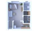 Plaisance Apartments - Studio Floor Plan S2