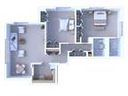 Oglesby Towers Apartments - 2 Bedrooms Floor Plan B1