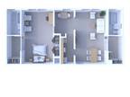 Mayfair Apartments - 1 Bedroom Floor Plan A4