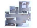 Madison Park Apartments - 1 Bedroom Floor Plan A1