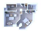 Madison Park Apartments - 1 Bedroom Floor Plan A3