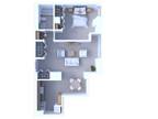Madison Park Apartments - 1 Bedroom Floor Plan A9