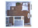Gramercy Row Apartments - Studio Floor Plan S4