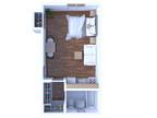 Gramercy Row Apartments - Studio Floor Plan S8