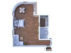 Gramercy Row Apartments - Studio Floor Plan S13
