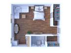 Gramercy Row Apartments - Studio Floor Plan S14