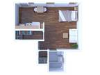 Gramercy Row Apartments - Studio Floor Plan S22 666 2R
